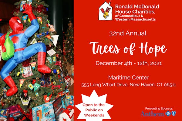 32nd Annual Trees of Hope, Supporting Ronald McDonald House of CT