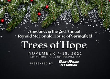 Upcoming: 2nd Annual Trees of Hope, Supporting Ronald McDonald House of Springfield